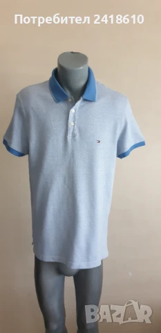 Tommy Hilfiger Pique Cotton Slim Fit  Mens Size L НОВО! ОРИГИНАЛ! Мъжка Тениска!, снимка 8 - Тениски - 51029546