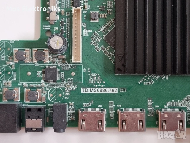 MAIN BOARD TD.MS6886.762 телевизор SmartTech SMT55F30UV2M1B1, снимка 2 - Части и Платки - 53963428