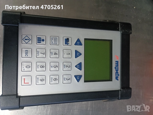 mpdv ct 541 операционен интерфейс 