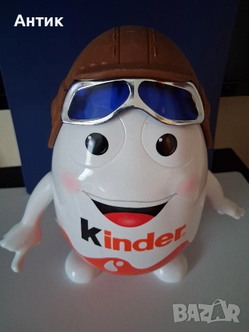Голямо Рекламно Яйце Kinder Авиатор, снимка 2 - Колекции - 53411512