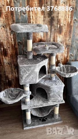Катерушка за котка 150 см висока