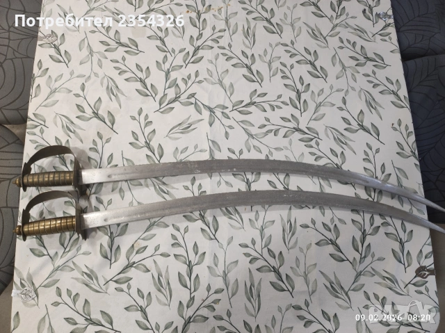 продавам две саби , снимка 4 - Други ценни предмети - 53409481