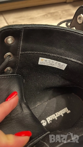 Кожени дамски боти Timberland 40р-р, снимка 4 - Дамски боти - 52940059