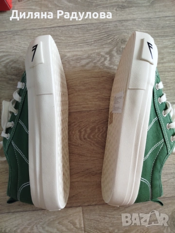 Зелени кецове - 38.5 номер, снимка 7 - Дамски ежедневни обувки - 54201465