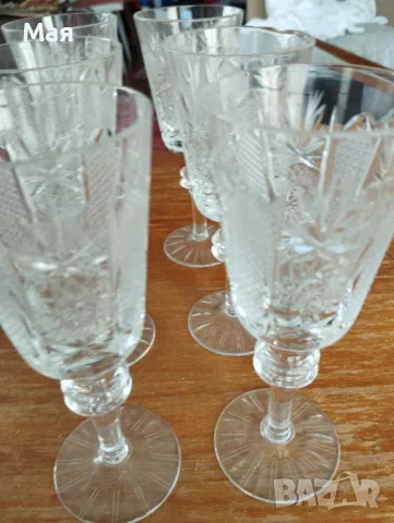 Кристални чаши за ракия, снимка 17 - Чаши - 50370355