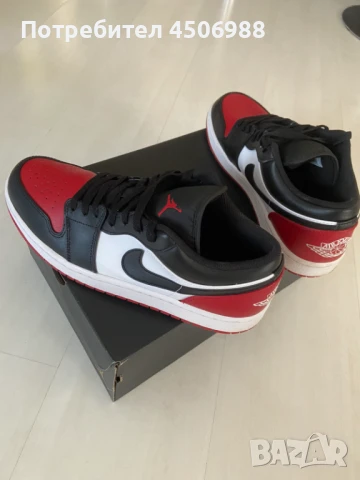 Маратонки NIKE AIR JORDAN 1 LOW, снимка 3 - Маратонки - 50710088