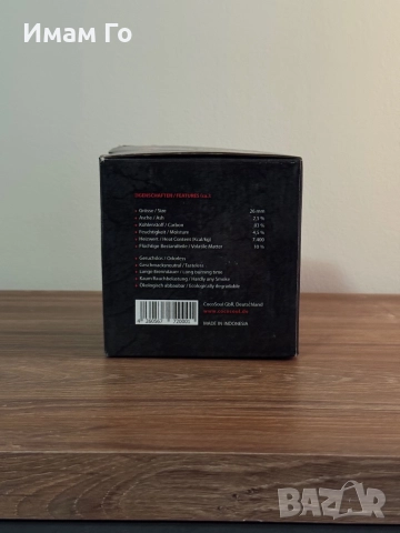 CocoSoul Coconut Charcoal 1 kg 26 mm – кокосови въглени за наргиле / shisha / hookah, снимка 3 - Наргилета - 52340802