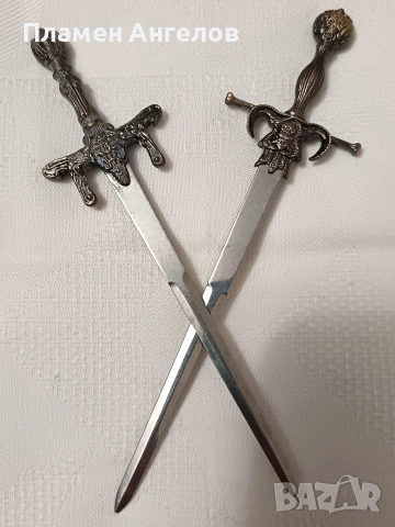 Колекционерски миниатюрни мечове-Ножове за писма. , снимка 4 - Други ценни предмети - 53979601