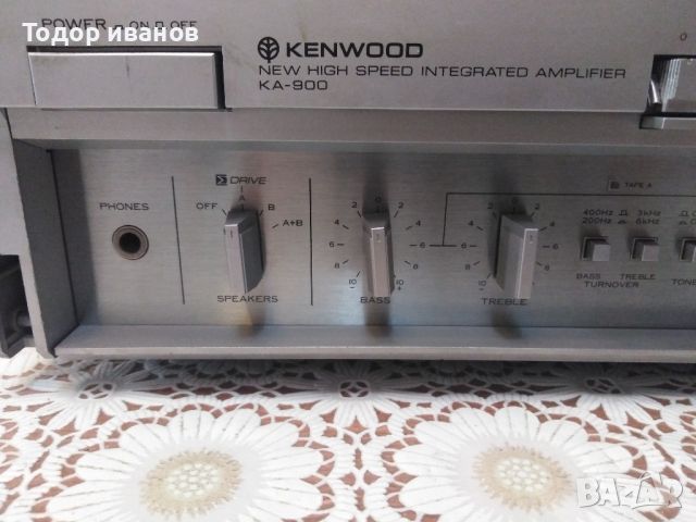 Kenwood-ka-900, снимка 4 - Ресийвъри, усилватели, смесителни пултове - 45294348
