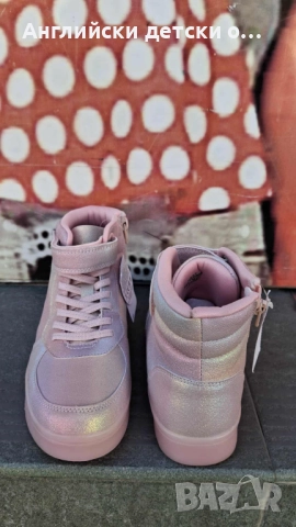 Английски светещи кецове-Next, снимка 6 - Детски маратонки - 52374281