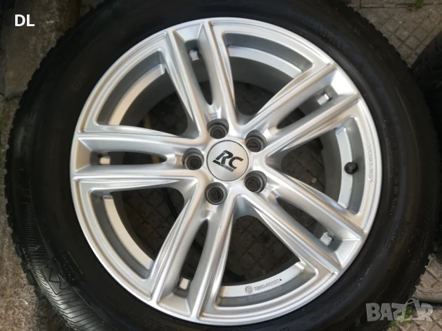 16 5х100, 16 5x100 Brock RC27 с гуми 205 60 16 , снимка 2 - Гуми и джанти - 50505058