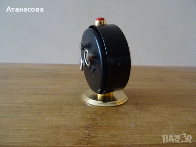 Колекционерски будилник часовник Слава на кирилица черен, снимка 8 - Антикварни и старинни предмети - 54184845