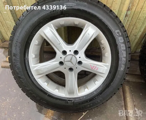 Джанти с гуми Мерцедес R17 235/65, снимка 1 - Гуми и джанти - 48478726