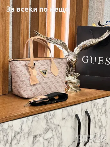 Дамска чанта Guess - Налични различни цветове Код D1216, снимка 5 - Чанти - 47731787