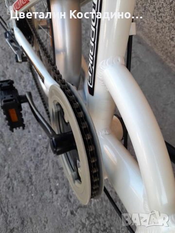 Продава се немско, сгъваемо алуминиево колело 20" цола, снимка 13 - Велосипеди - 45033966