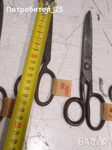 Стари ножици, снимка 5 - Други ценни предмети - 54011906