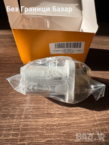 Нов адаптер Бързо зарядно 20W QC 3.0 с USB-C изход за телефон смартфон зареждане