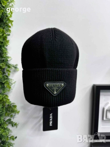 Зимна шапка Prada - нова, снимка 6 - Шапки - 52376592