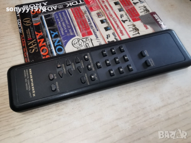 MARANTZ RC-40CD AUDIO REMOTE-SWISS 1912251519, снимка 10 - Ресийвъри, усилватели, смесителни пултове - 52848310