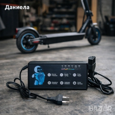 Интелигентно зарядно устройство за електрически скутери - мощно и ефективно, снимка 6 - Други стоки за дома - 53782867