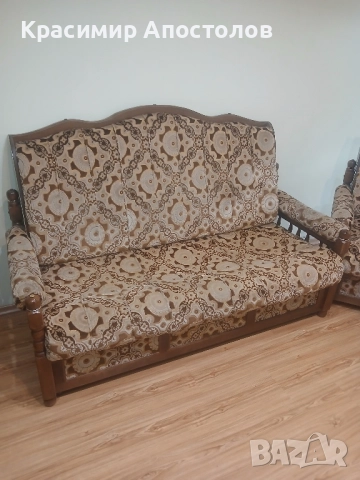 Холна гарнитура Ретро, снимка 4 - Дивани и мека мебел - 52018167