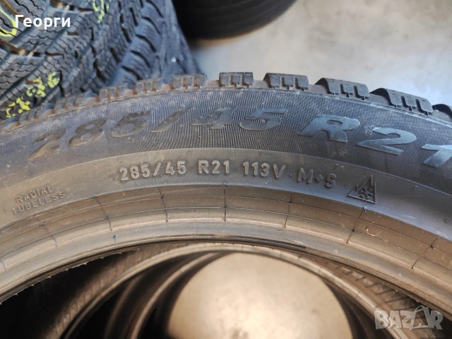 2бр. зимни гуми 285/45/21 Pirelli, снимка 3 - Гуми и джанти - 54198980