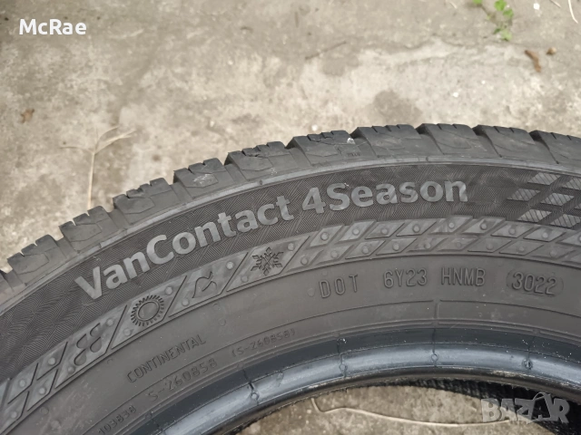 Continental Vancontact 4season , снимка 3 - Гуми и джанти - 53634694