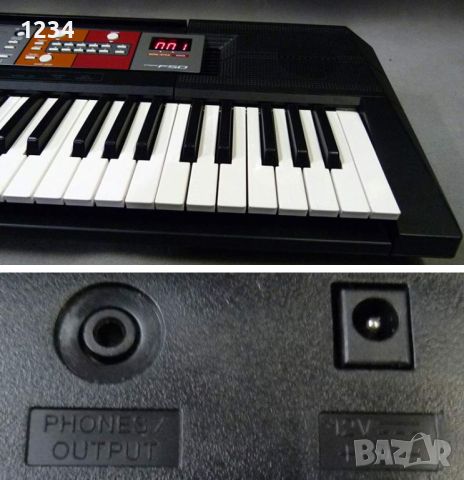 Синтезатор клавир YAMAHA PSR-F50 пиано с 5 октави, снимка 4 - Синтезатори - 46332407