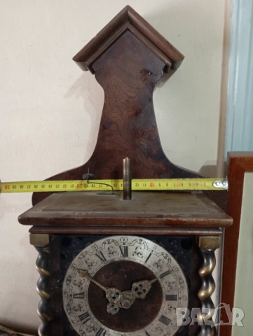 Стар стенен часовник, снимка 2 - Стенни часовници - 53946206