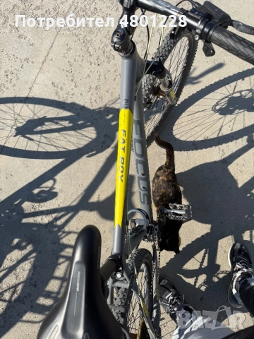 Колело focus fat boy grey and yellow , снимка 8 - Велосипеди - 54240776