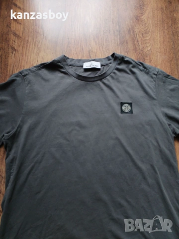 Stone Island - страхотна мъжка тениска 2XL, снимка 4 - Тениски - 53910839