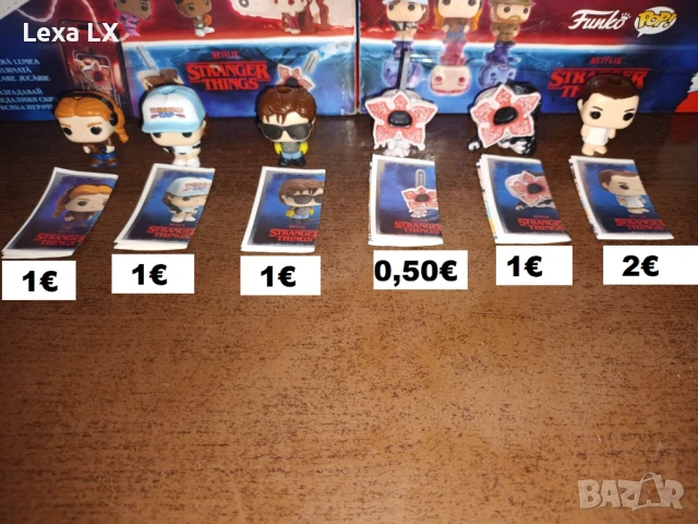 Фигурки Kinder Joy - Stranger Things и Minecraft/ играчки, снимка 3 - Колекции - 52653313