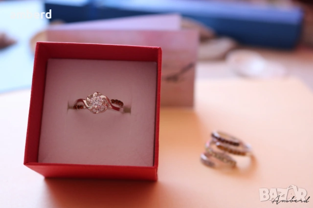 Сребърен пръстен - модел R092, снимка 3 - Пръстени - 53793678