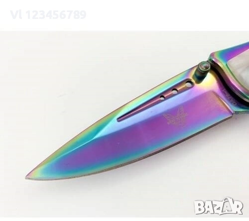 Сгъваем нож Benchmade DA76-1 / 85x200/, снимка 3 - Ножове - 53950738