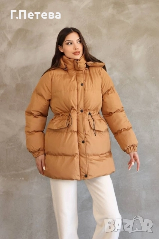 Дамско зимно яке, снимка 2 - Якета - 52500750