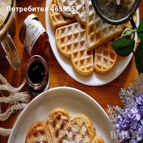 Гофретник с терморегулатор и незалепващи плочи – перфектни гофрети всеки път, снимка 3 - Гофретници - 52613263