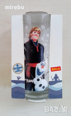 Стъклени чаши "Самолетите" и "Frozen", снимка 4 - Чаши - 53708369