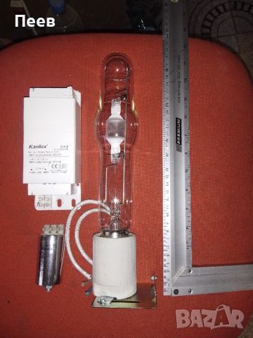 металхалогенна лампа 400w , дросел 400w , запалка за 400w, снимка 1 - Прожектори - 45322808