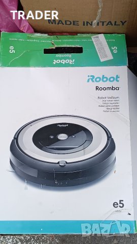 Прахосмукачка робот  IROBOT ROOMBA E5 BLACK, снимка 4 - Прахосмукачки - 45317879