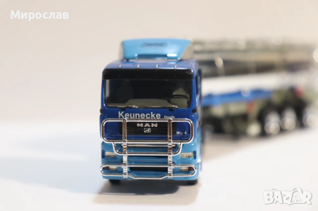 HERPA H0 1/87 MAN ЦИСТЕРНА КАМИОН МОДЕЛ ТИР, снимка 4 - Колекции - 50749669