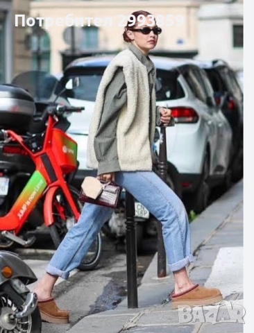 UGG BRAID *HERITAGE NATURAL SLIPPERS обувки UGG Tazz*36/41, снимка 10 - Дамски ежедневни обувки - 52749587