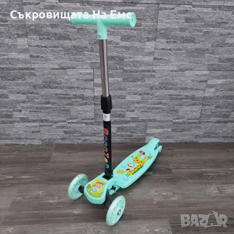 Нови Детски Тротинетки Светещи Колела , снимка 3 - Скутери и тротинетки - 54298039