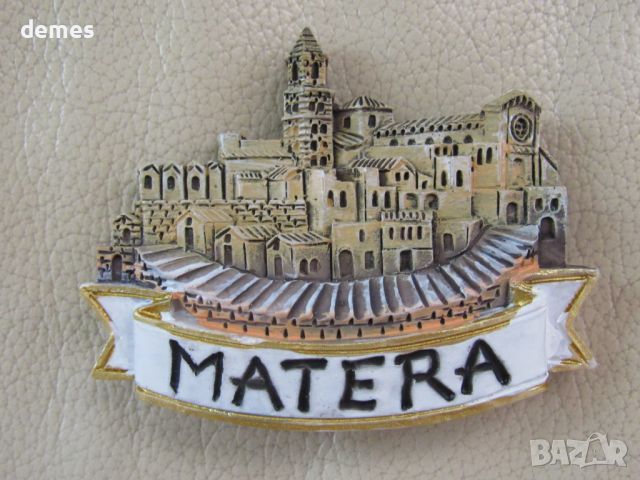 Магнит от Матера, Италия, снимка 2 - Колекции - 46388241