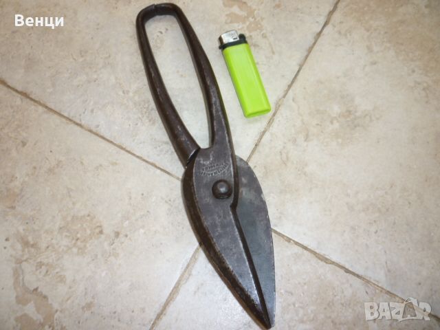 ножица за ламарина, снимка 5 - Антикварни и старинни предмети - 46364451