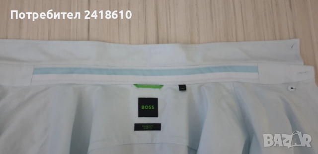 Hugo Boss BIADO _ R Cotton Regular Fit Stretch Mens Size 3XL НОВО! ОРИГИНАЛ! Мъжка Памучна Риза., снимка 13 - Ризи - 51712428