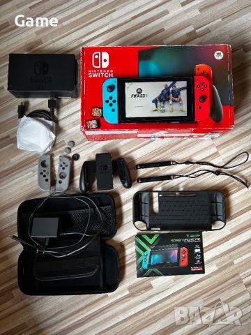 Nintendo switch V2 пълен комплект , снимка 1 - Nintendo конзоли - 45582896