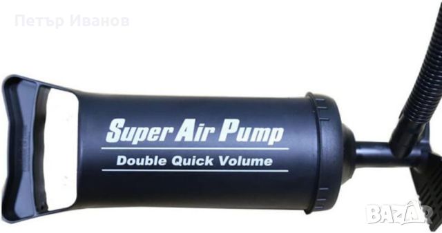 Ръчна помпа за басейни, пояси и надуваеми играчки HT-108 Super Air Pump, снимка 5 - Надуваеми играчки - 46405234