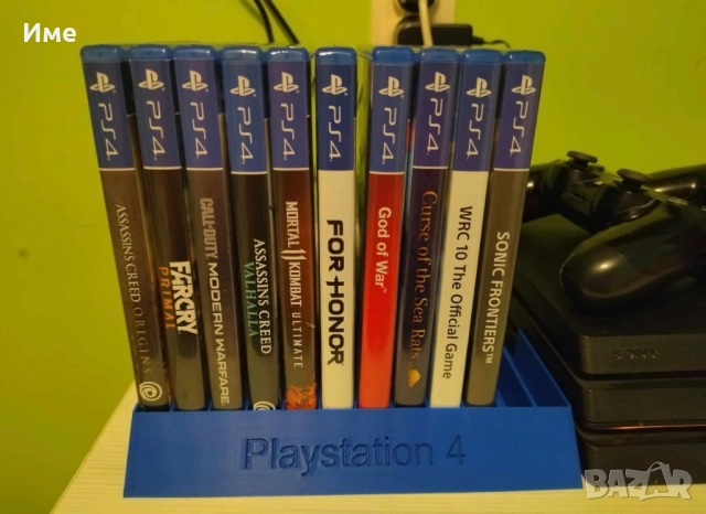 Поставка за PS игри и джойстици, снимка 2 - Настолни игри - 52979529