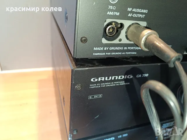 тунер,дек и усилвател "GRUNDIG VE750,CA750,TU750", снимка 13 - Ресийвъри, усилватели, смесителни пултове - 48909025