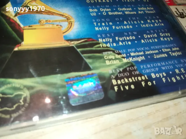 GRAMMY 2002 CD 2105251153, снимка 11 - CD дискове - 50373081